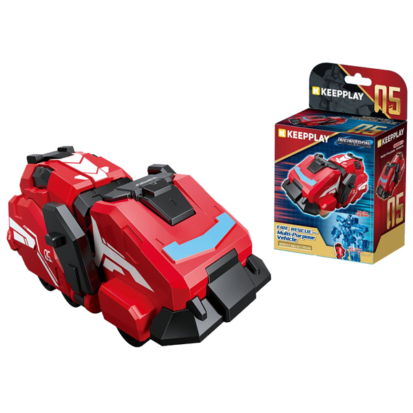 Đồ Chơi Lắp Ráp Mô Hình Trang Bị Infinite Warrior - Cứu Hỏa - Keepplay 46001 - 05