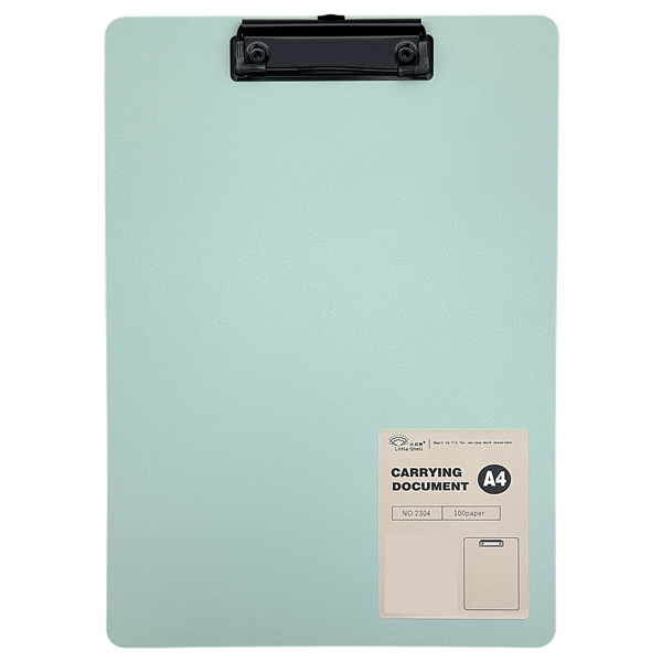 Bìa Trình Ký Đôi A4 - Little Shell 2304 - Màu Xanh Mint