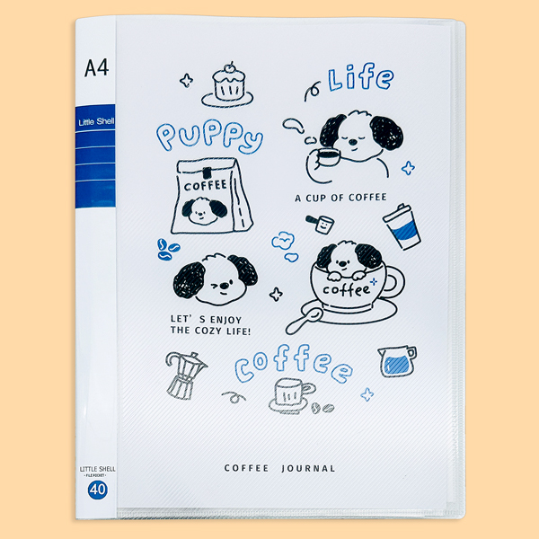 Bìa Tài Liệu 40 Lá A4 - Little Shell 402-62 - Mẫu 1