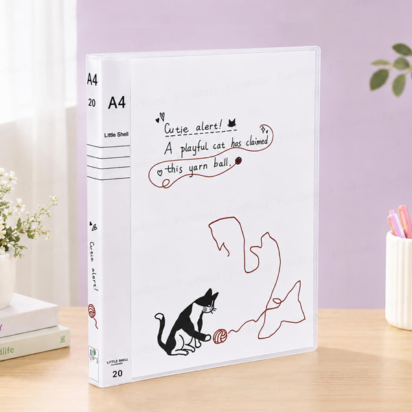 Bìa Tài Liệu 30 Lá A4 - Little Shell 202-59  - Mẫu 2