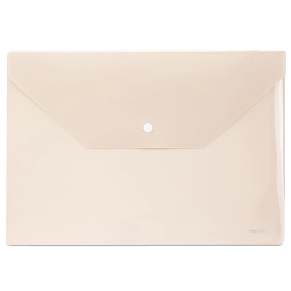 Túi File Đựng Tài Liệu A4 - Deli PP301-5-CA-01 - Màu Be