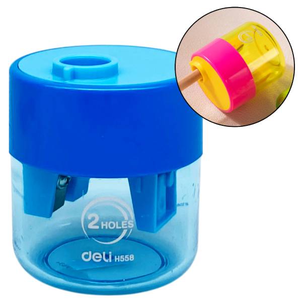 Chuốt Chì 2 Lỗ Mini Nắp Vặn - Deli EH558 - Mẫu 3