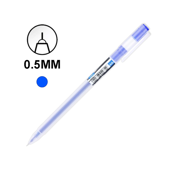 Bút Gel 0.5 mm - Deli EG67-BL-01 - Mực Xanh