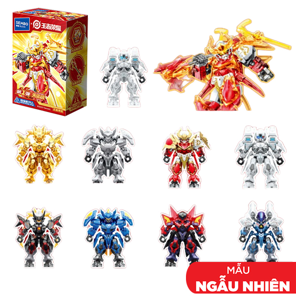 Blindbox Đồ Chơi Lắp Ráp Model Kit Moshow Version 1 - Sembo 900043