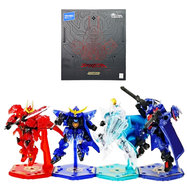 Đồ Chơi Lắp Ráp Model Kit Moshow - Nhân Vật Takade Shingen, Date Masamune, Lancelot Of The Lake, Wu Chenghou - Phiên Bản Giới Hạn - Sembo 900047