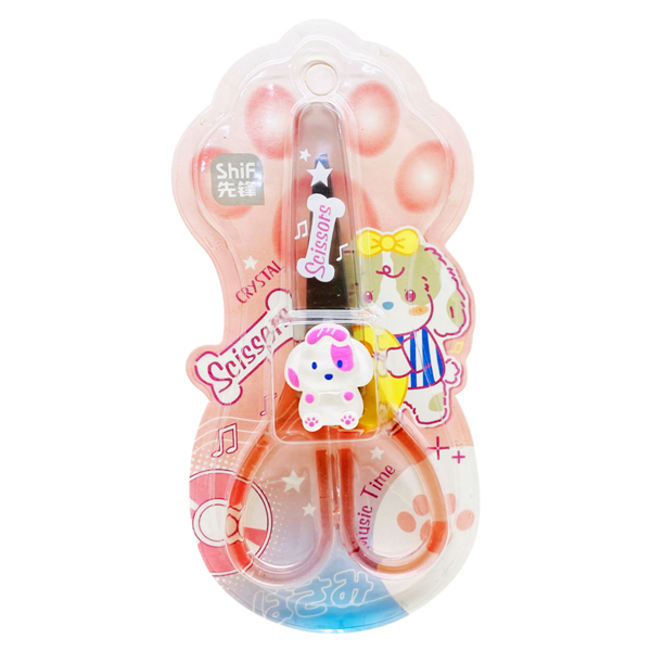 Kéo Học Sinh Charm Cún - ShiF 1510 - Màu Hồng
