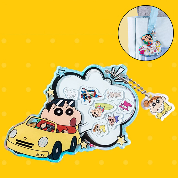 Móc Treo Acrylic Hình Crayon Shin-Chan - Deli LB835 - Mẫu 2