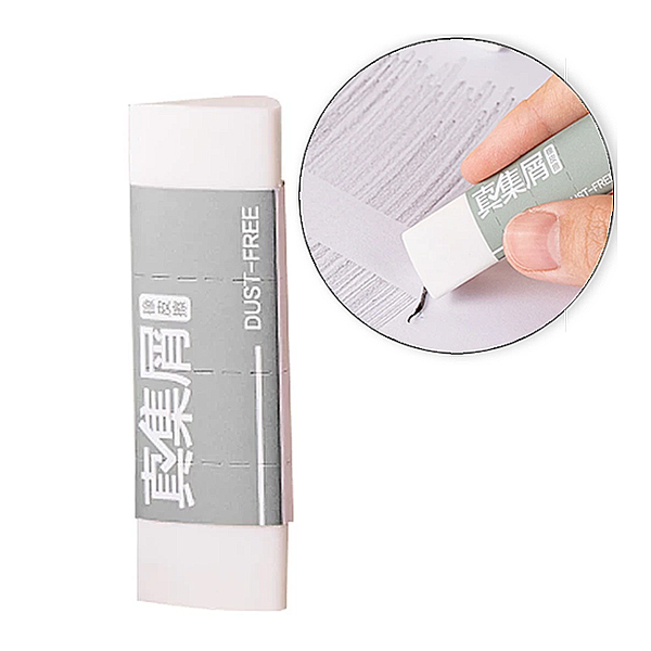 Gôm Tẩy Dust-Free - Deli NS037 - Màu Trắng