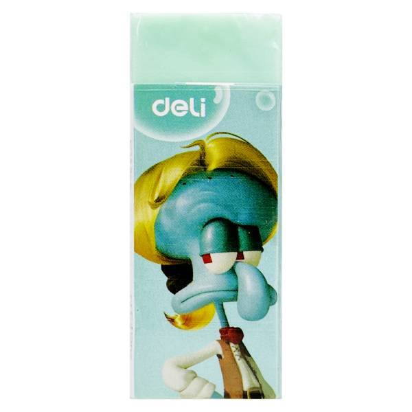 Gôm Tẩy Spongebob Cỡ Nhỏ - Deli H200 - Squidward Tentacles