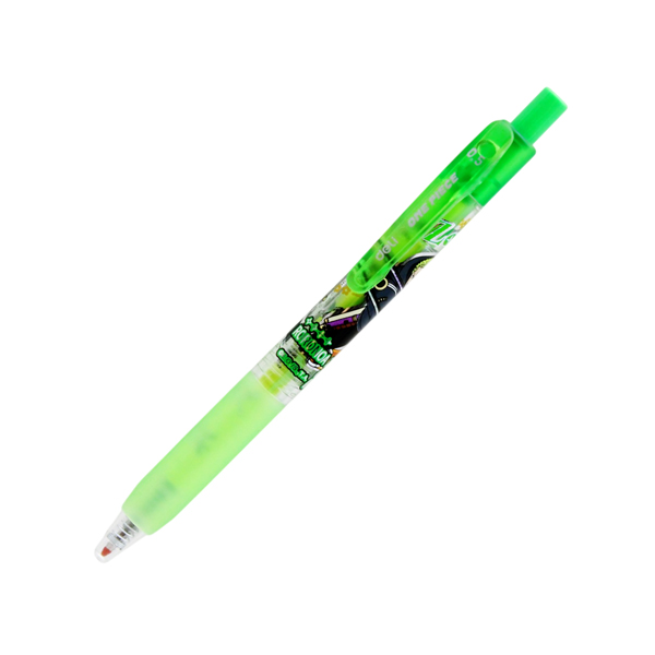 Bút Gel Bấm One Piece 0.5 mm - Deli G218O-BL - Mực Xanh - Zoro