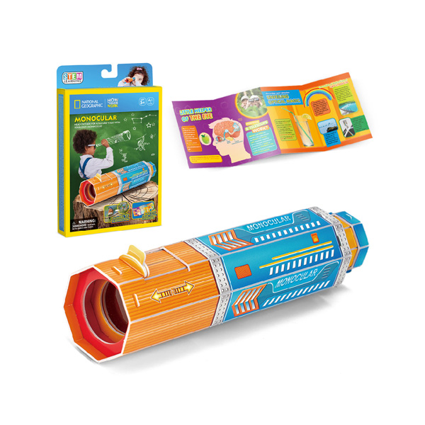 Đồ Chơi Giáo Dục STEAM - Ống Nhòm Đơn Ống Nat Geo - National Geographic DS1122h