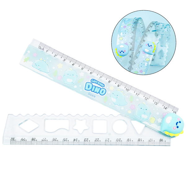 Thước Gấp Dino 30 cm - iiGEN YZ120002