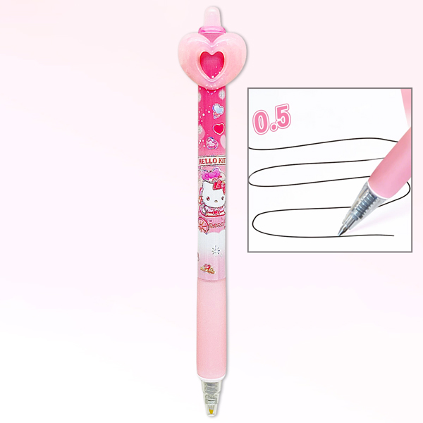 Bút Gel Hello Kitty 0.5 mm - iiGEN YZ880283 - Mực Đen
