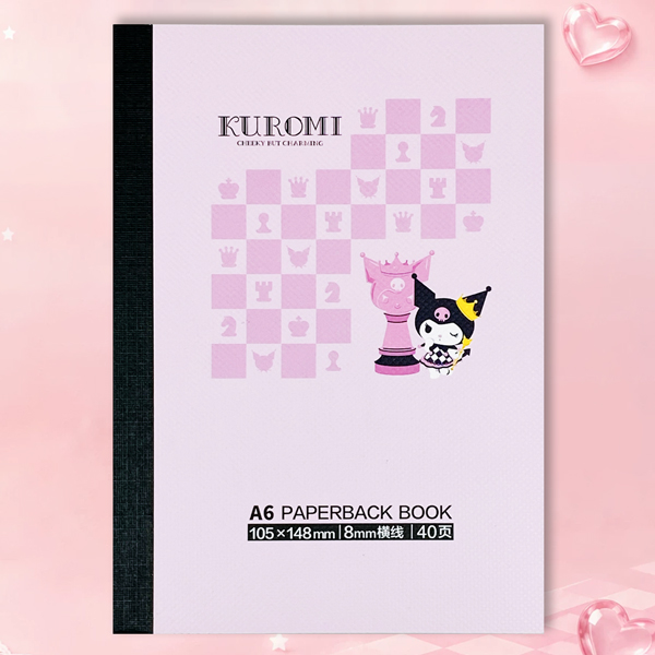 Sổ A6 Kuromi - Kẻ Ngang - 80 Trang - iiGEN YZ880617 - Mẫu 2
