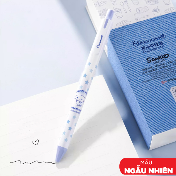 Bút Bi Cinnamoroll 0.5 mm - iiGEN YZ880789 - Mực Đen (Màu Thân Bút Giao Ngẫu Nhiên)