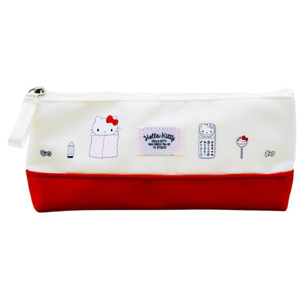 Bóp Viết Vải Hello Kitty - iiGEN YZ880802 - Màu Đỏ