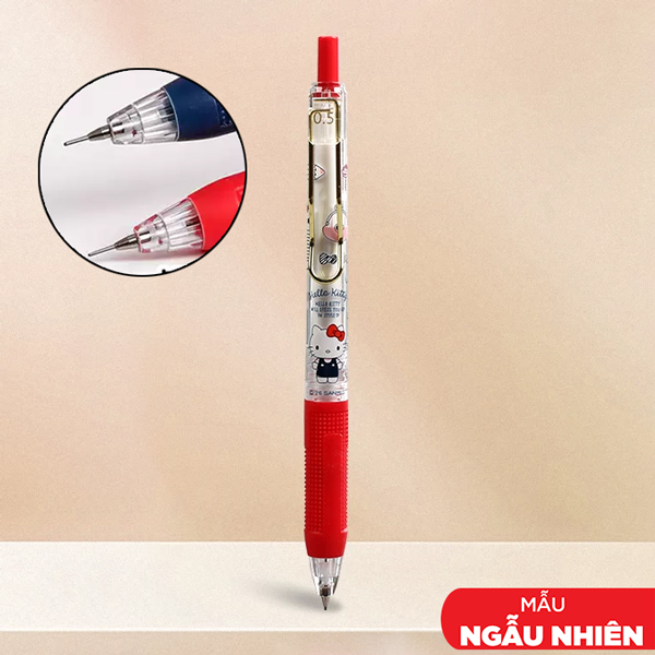 Bút Chì Bấm Hello Kitty 0.5 mm - iiGEN YZ880831 (Màu Thân Bút Giao Ngẫu Nhiên)