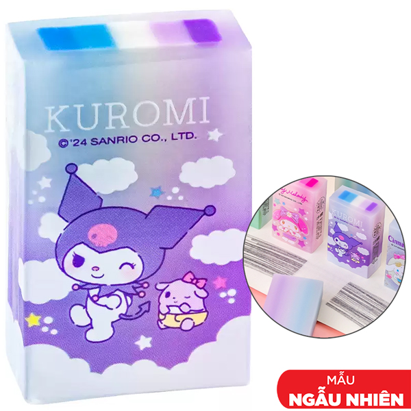 Gôm Tẩy Kuromi - iiGEN YZ5129 (Mẫu Màu Giao Ngẫu Nhiên)