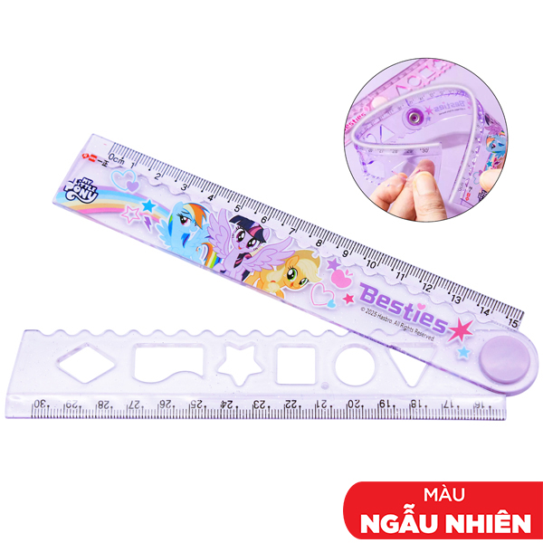 Thước Gấp My Little Pony 30 cm - iiGEN YZ7881 (Mẫu Màu Giao Ngẫu Nhiên)