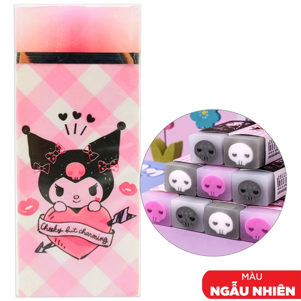 Gôm Tẩy Kuromi - iiGEN YZ9665 (Mẫu Màu Giao Ngẫu Nhiên)