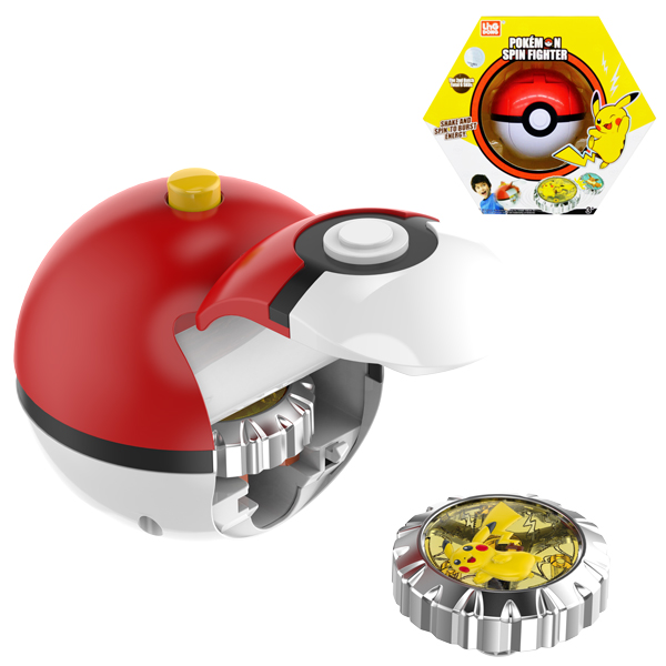 Pokemon - Pokeball Con Quay Chiến Đấu - Pikachu - Ling Dong PKM0101