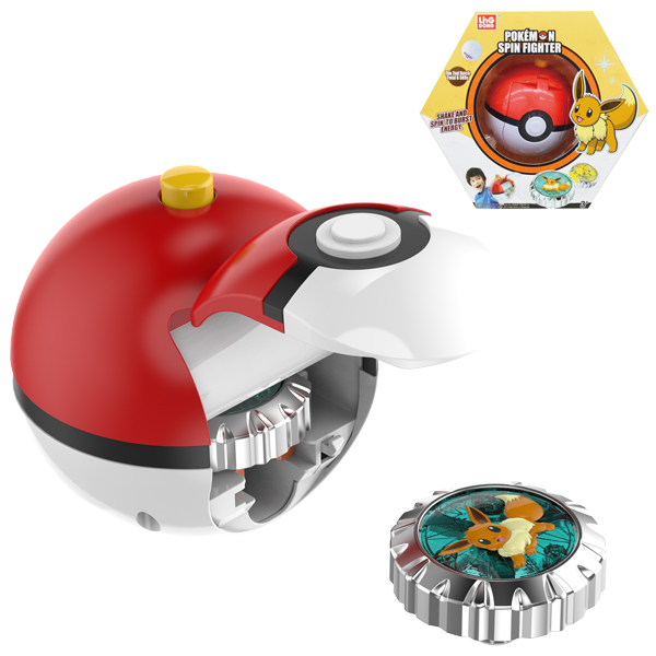 Pokemon - Pokeball Con Quay Chiến Đấu - Eevee - Ling Dong PKM0104