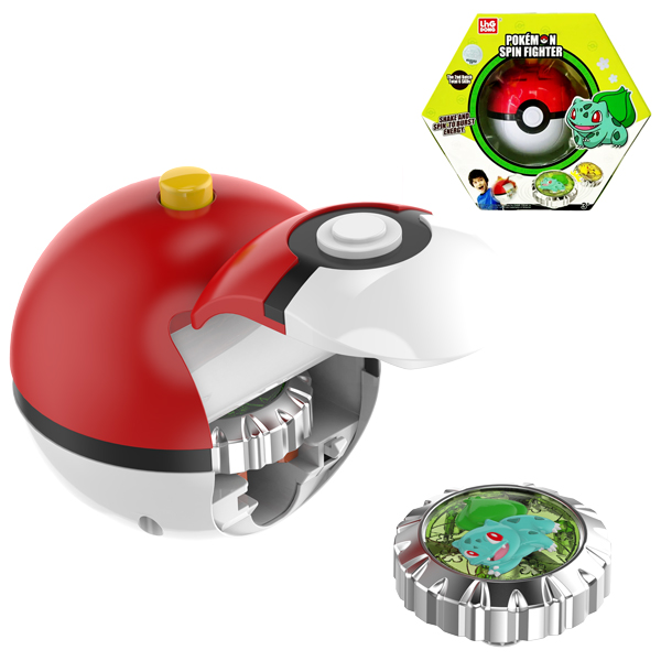 Pokemon - Pokeball Con Quay Chiến Đấu - Bulbasaur - Ling Dong PKM0106