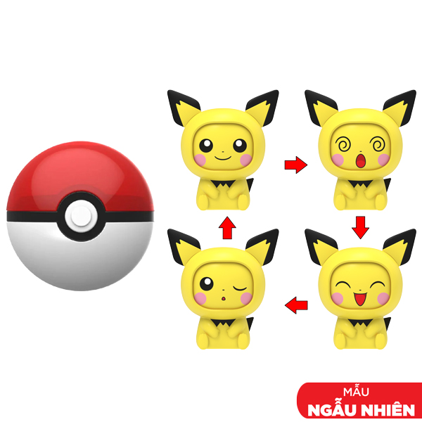 Đồ Chơi Bóng Pokeball Với Pokemon 4 Biểu Cảm Series 2 - Pokemon Toys 8104 (Mẫu Sản Phẩm Bên Trong Là Ngẫu Nhiên)