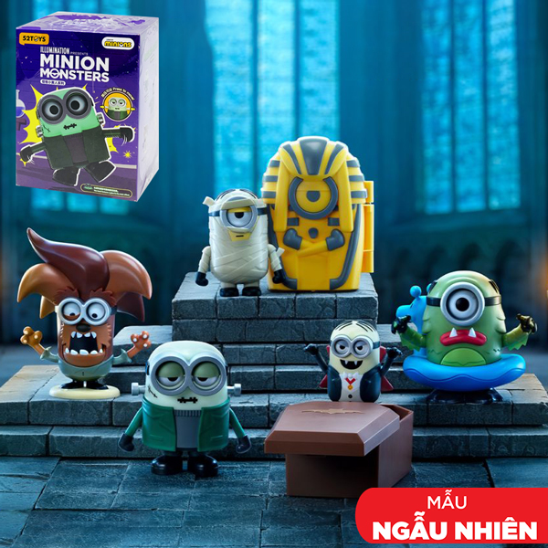 Blindbox Đồ Chơi Mô Hình Minion Monsters Series - 52Toys
