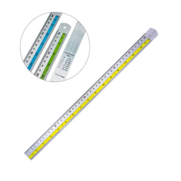 Thước Kẻ Nhôm 30cm - ShiF ZY3540 - Màu Vàng