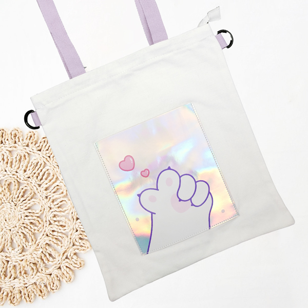 Túi Vải Tote - Zhejiang Jiawei ZT410-23 - Mẫu 18 - Thả Tim