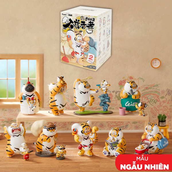 Blindbox Đồ Chơi Mô Hình Alexander The Fat Tiger - Roaring Love Series 2 - Epic Filial Fabil - Funism MX2191