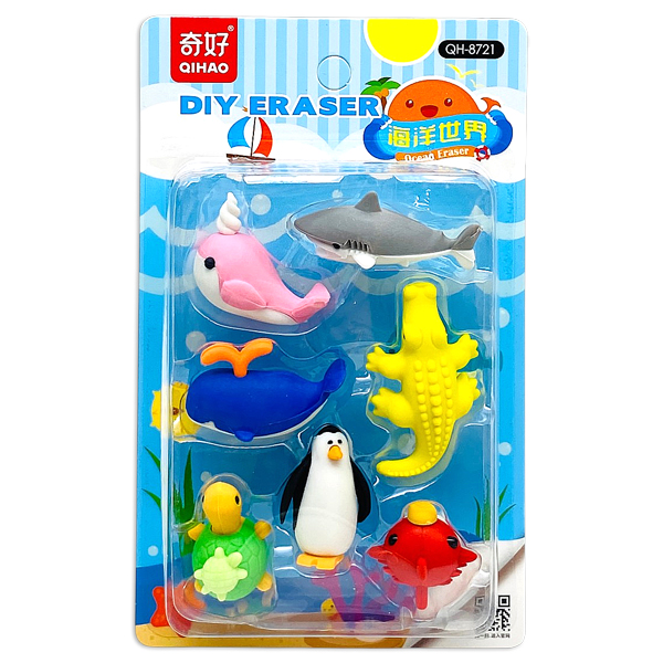 Bộ Gôm Tẩy DIY - Qihao QH8721 - Mẫu 1