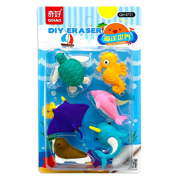 Bộ Gôm Tẩy DIY - Qihao QH8721 - Mẫu 2