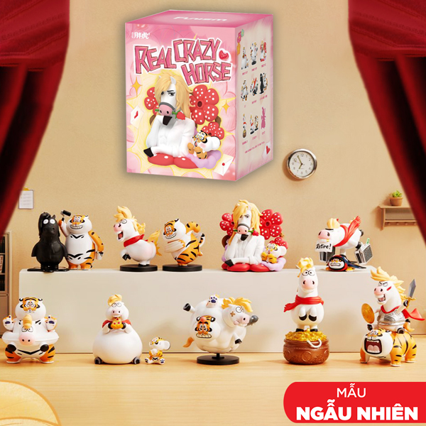 Blindbox Đồ Chơi Mô Hình Alexander The Fat Tiger - The Real Crazy Horse - Funism MX2152