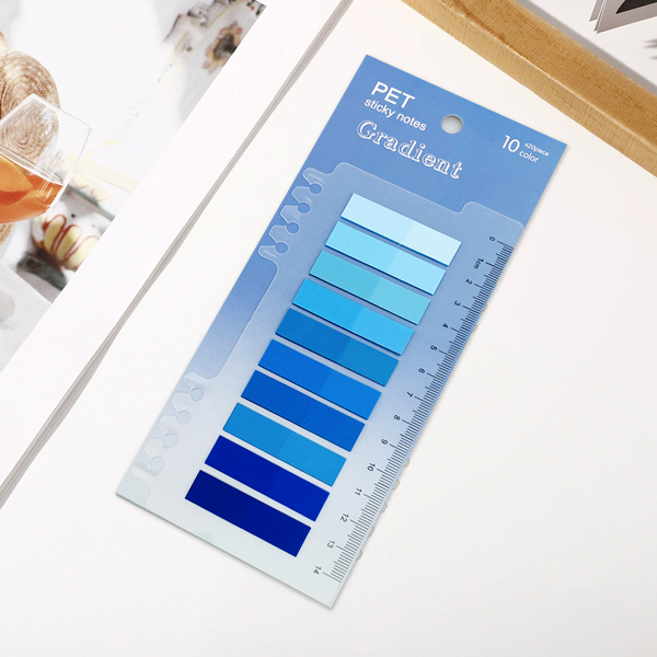 Giấy Ghi Chú Nhựa 10 Màu - 8621 (200 Tờ ) - Mẫu 1