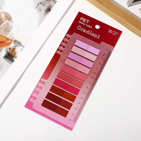 Giấy Ghi Chú Nhựa 10 Màu - 8621 (200 Tờ ) - Mẫu 4