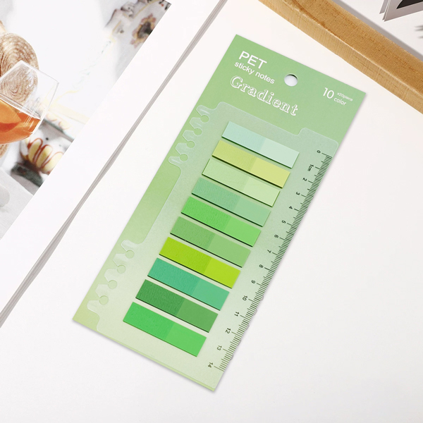 Giấy Ghi Chú Nhựa 10 Màu - 8621 (200 Tờ ) - Mẫu 5
