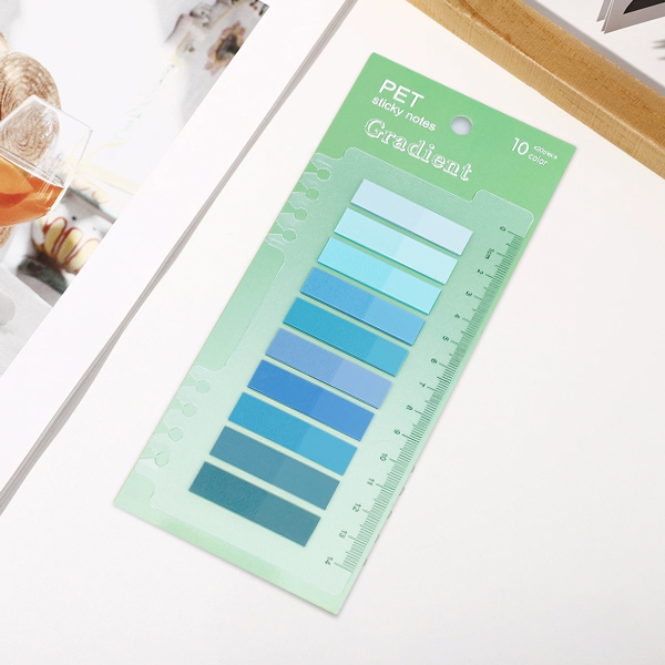 Giấy Ghi Chú Nhựa 10 Màu - 8621 (200 Tờ ) - Mẫu 6