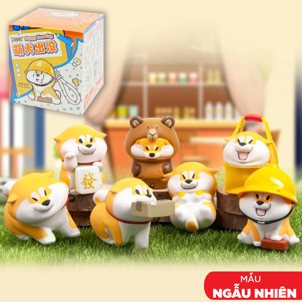 Blindbox Đồ Chơi Mô Hình Puppy Crossing - 52Toys