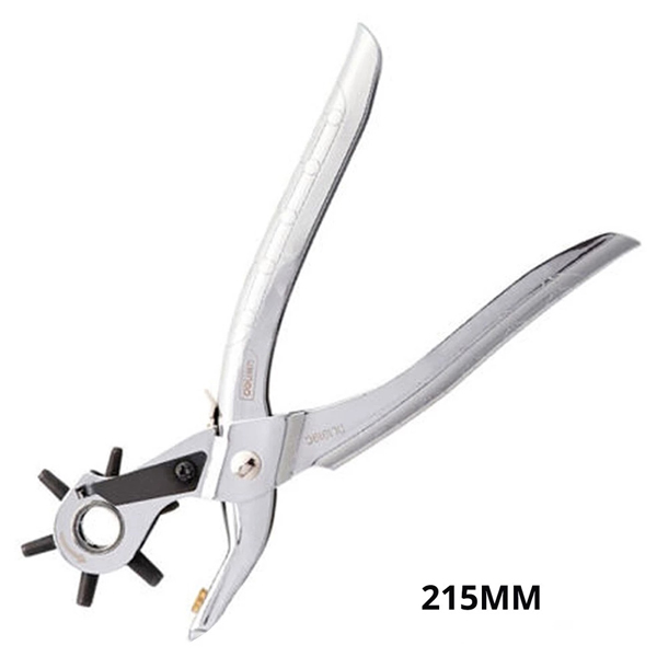 Kìm Bấm Lỗ 9 Inch - Deli DL1919C-KM-01 - Màu Bạc