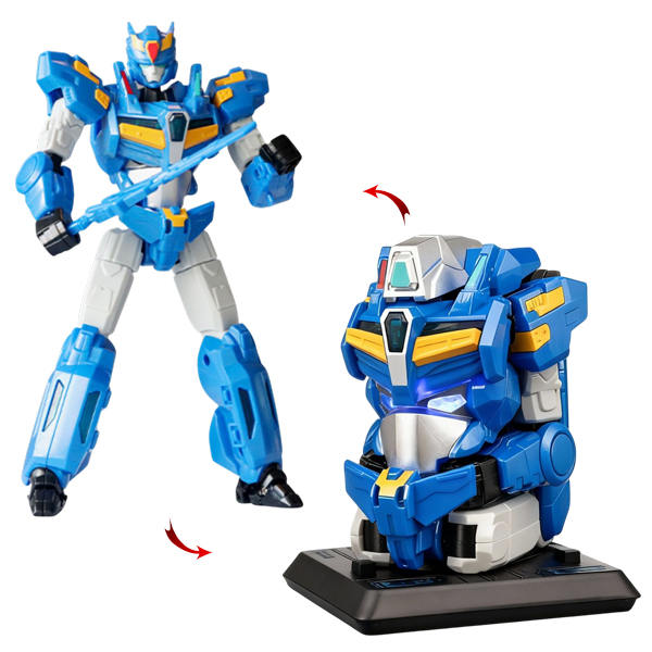 Đồ Chơi Robot Biến Hình Pulis Oai Vệ Có Đèn - Glory Alliance 660911