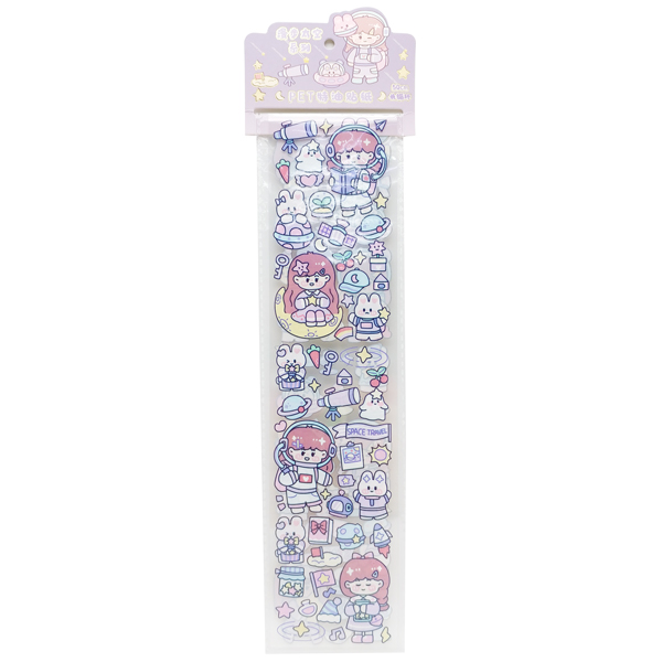 Vỉ 2 Tấm Sticker Trang Trí TZ2339 - Mẫu 2 - FAHASA.COM