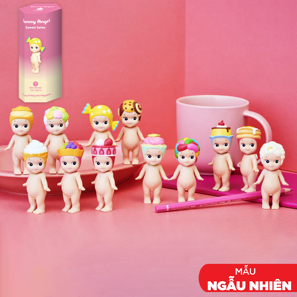 Blindbox Mô Hình Trang Trí Mini - Sonny Angel - Sweets Series - Smiski