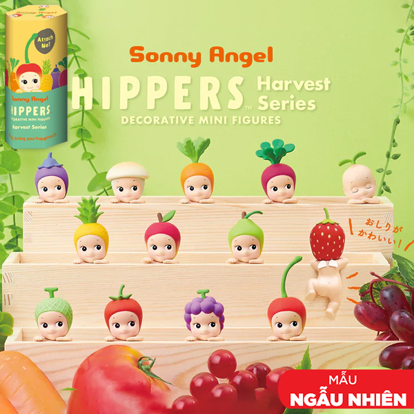 Blindbox Mô Hình Trang Trí Mini - Sonny Angel - Hippers Harvest Series - Smiski