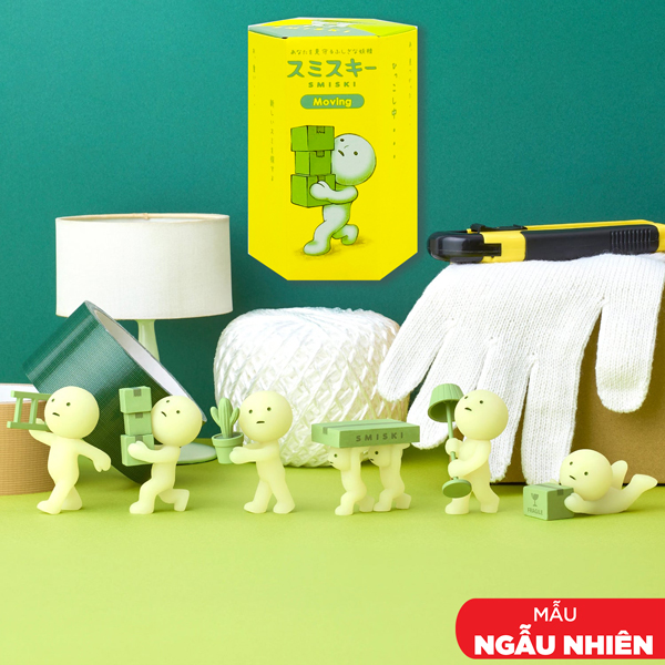 Blindbox Mô Hình Trang Trí Mini - Moving Series - Smiski