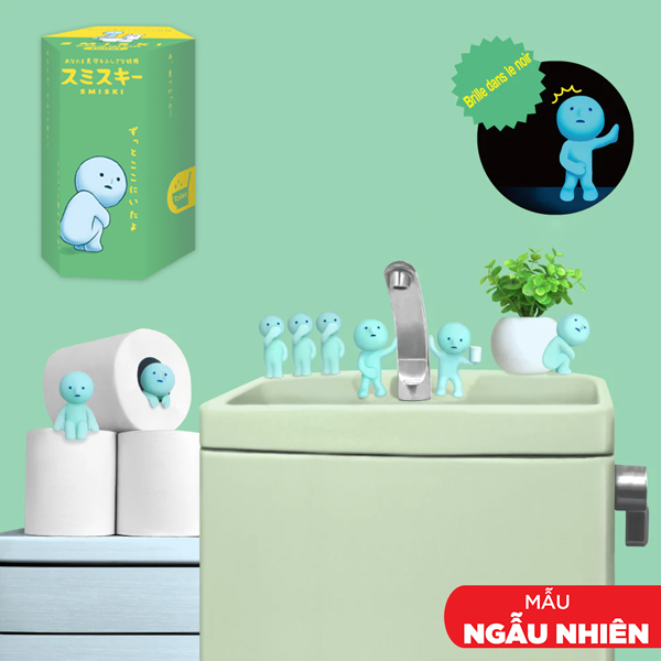 Blindbox Mô Hình Trang Trí Mini - Toilet Series - Smiski