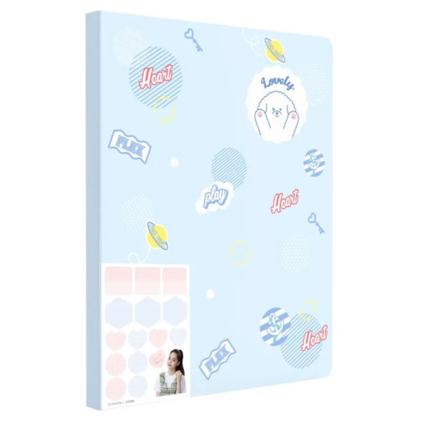 File 30 Lá Học Sinh - Deli 72493-1-XD-01 - Màu Xanh Dương