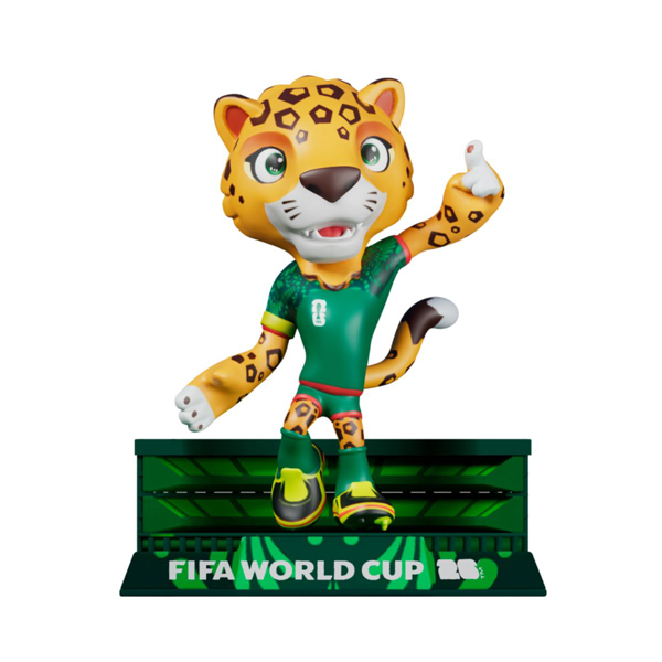 Đồ Chơi Mô Hình Linh Vật World Cup 2026 - Zayu Mexico 6 cm - Fifa World Cup 26 HNSS_WC26_PS6_M001b