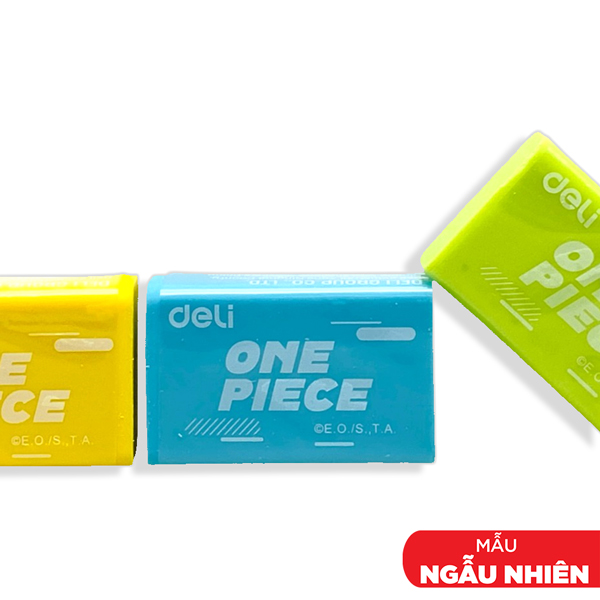 Gôm Tẩy One Piece - Deli H310 (Mẫu Màu Giao Ngẫu Nhiên)